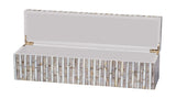 Jamie Young Roosevelt Grey Mother of Pearl Decorative Box, Large