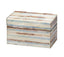 Jamie Young Roosevelt Blue Mother of Pearl Decorative Box, Small