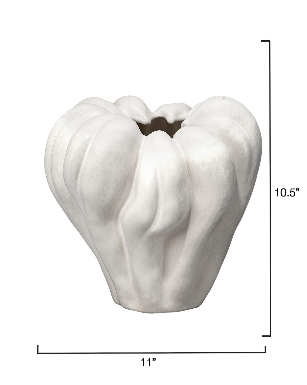 Jamie Young Tulip Ceramic Decorative Vase