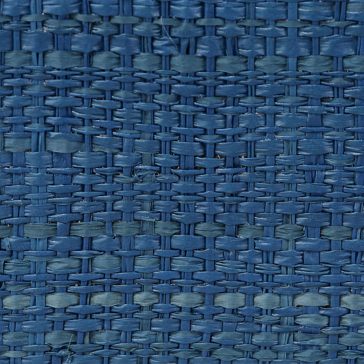 Jamie Young Utopia Footed Decorative Raffia Tray, Indigo