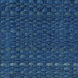 Jamie Young Utopia Footed Decorative Raffia Tray, Indigo