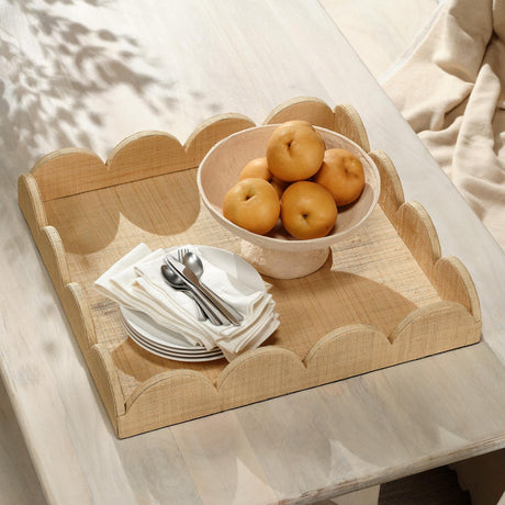 Jamie Young Wonderland Scalloped Decorative Tray