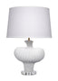 Jamie Young Colette Ceramic Table Lamp with Polyester Shade