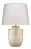 Jamie Young Lagoon Ceramic Table Lamp with Linen Shade