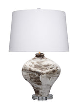 Jamie Young Maurice Ceramic Table Lamp with Linen Shade