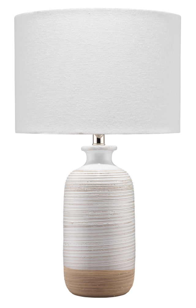 Jamie Young Ashwell Ceramic Table Lamp, White