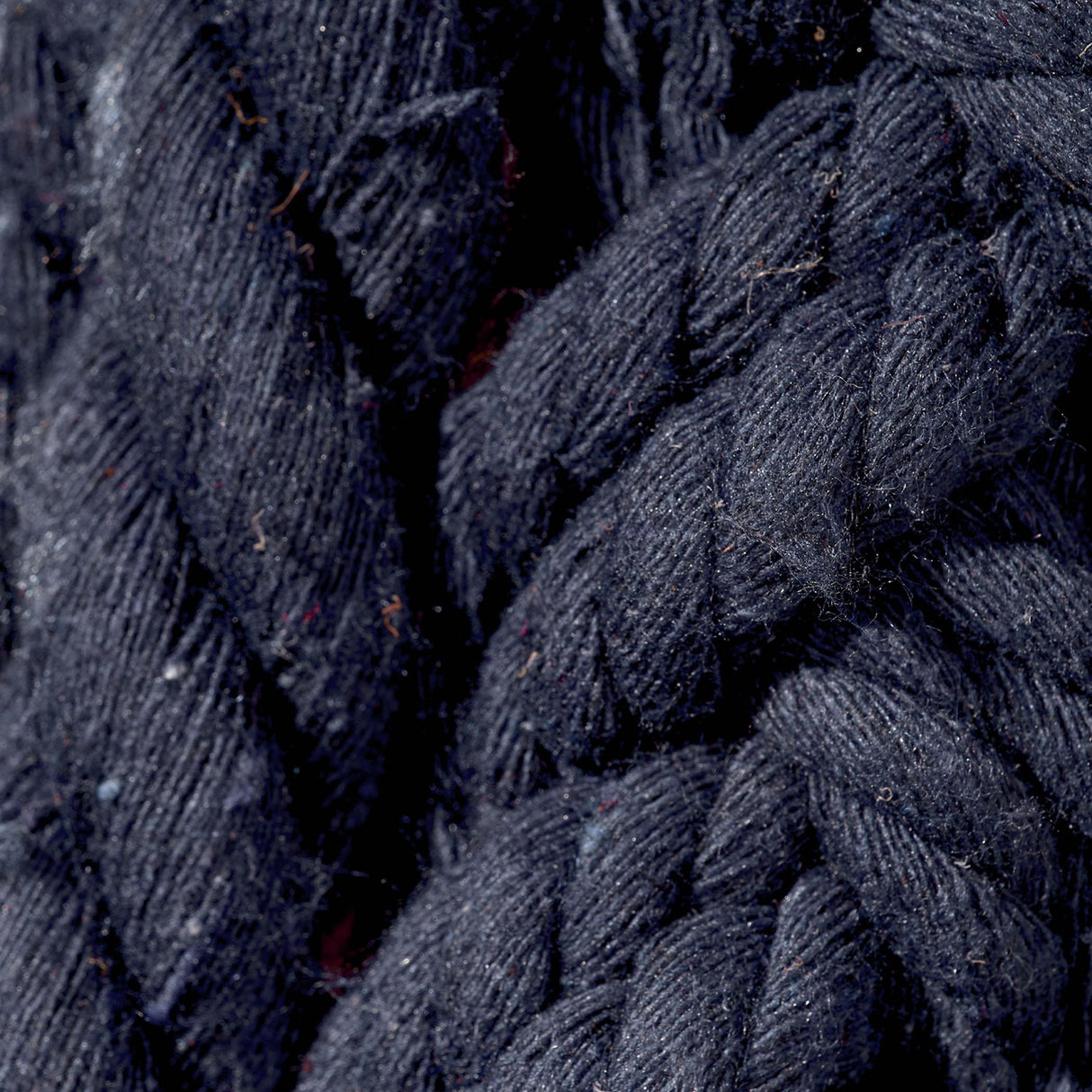 Jamie Young Club Cotton Rope Braided Oval Wall Mirror