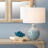 Jamie Young Aubrey Ceramic Table Lamp, Blue