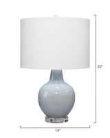 Jamie Young Aubrey Ceramic Table Lamp, Blue