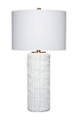 Jamie Young Trunk Polyresin Table Lamp with Linen Shade