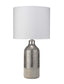 Jamie Young Varnish Ceramic Table Lamp, Silver