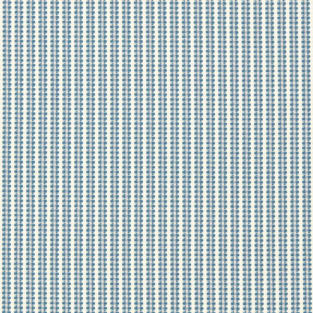 Harlequin Pepita Stripe Sky/Linen Fabric