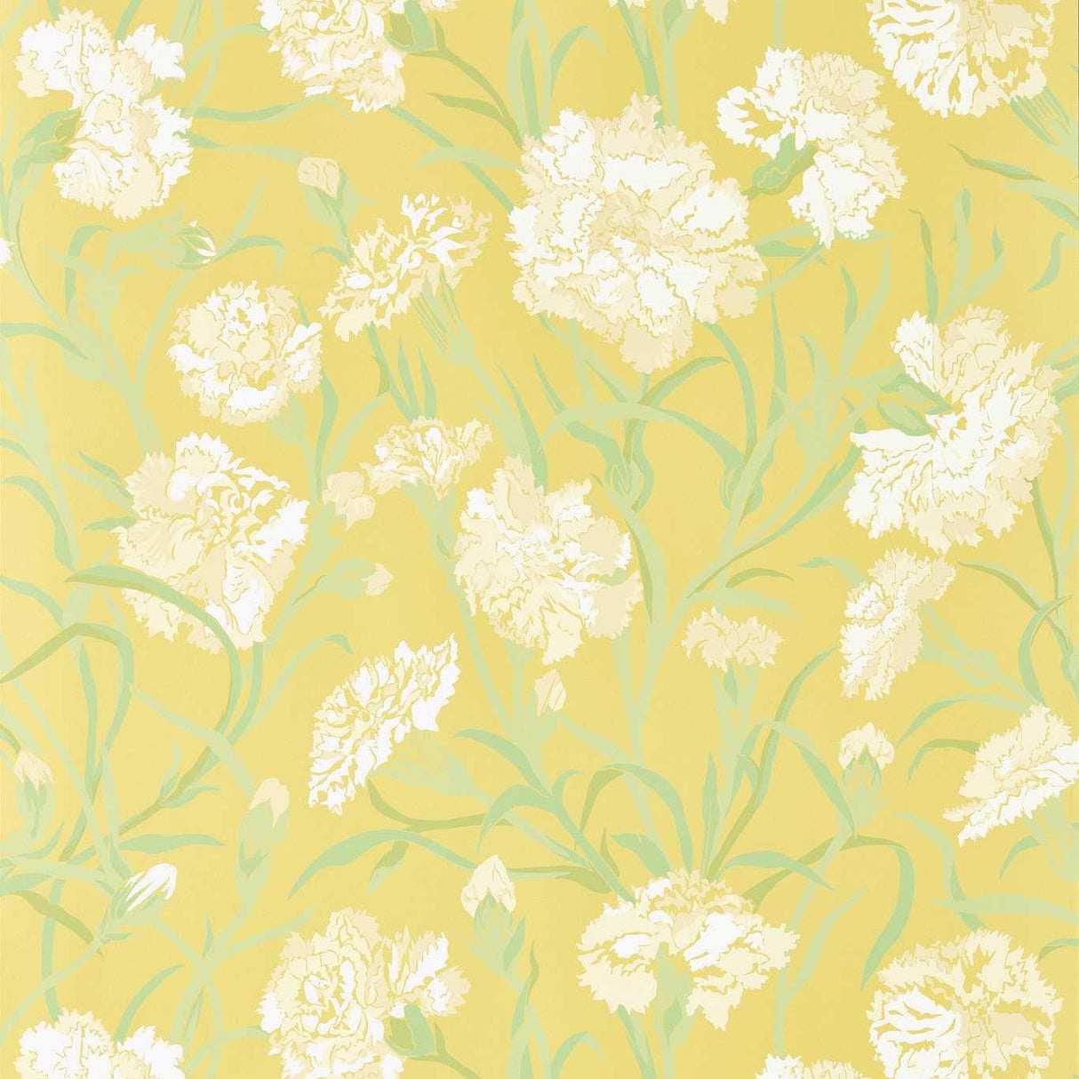 Harlequin Fleur de Joie Chalk/Clover/Honey Wallpaper
