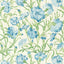 Harlequin Fleur de Joie French Blue/Succulent/Soft Focus Wallpaper