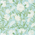 Harlequin Fleur de Joie Chalk/Emerald/Sky Wallpaper