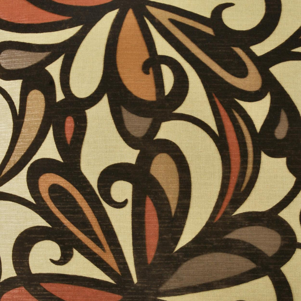 D.V. Kap Home Fanfare Burgundy 24" x 24" Pillow Cover