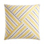 D.V. Kap Home Ottoman Stripe Yellow 24" x 24" Pillow Cover