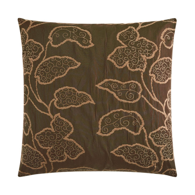 D.V. Kap Home Lyric Chocolate 24" x 24" Pillow Cover