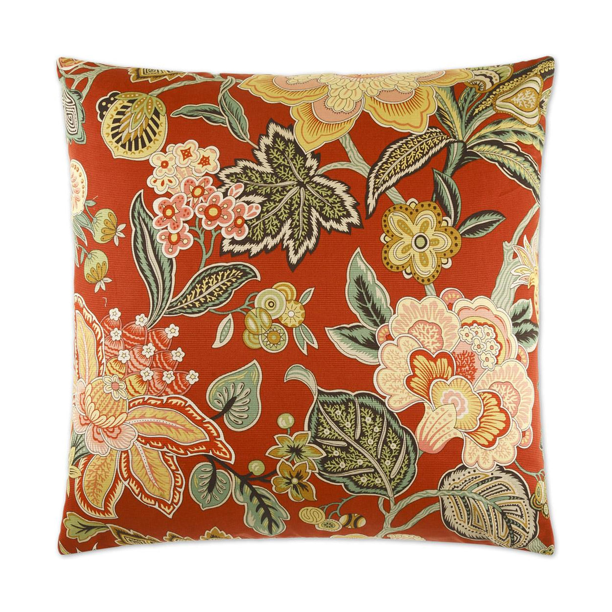 D.V. Kap Home Augustus Red 24" x 24" Pillow Cover