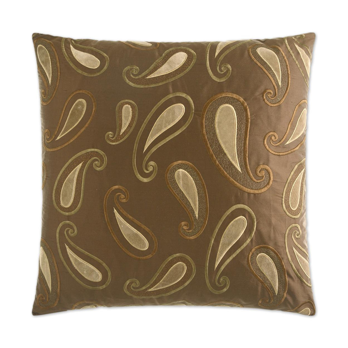 D.V. Kap Home Terme Brown 24" x 24" Pillow Cover