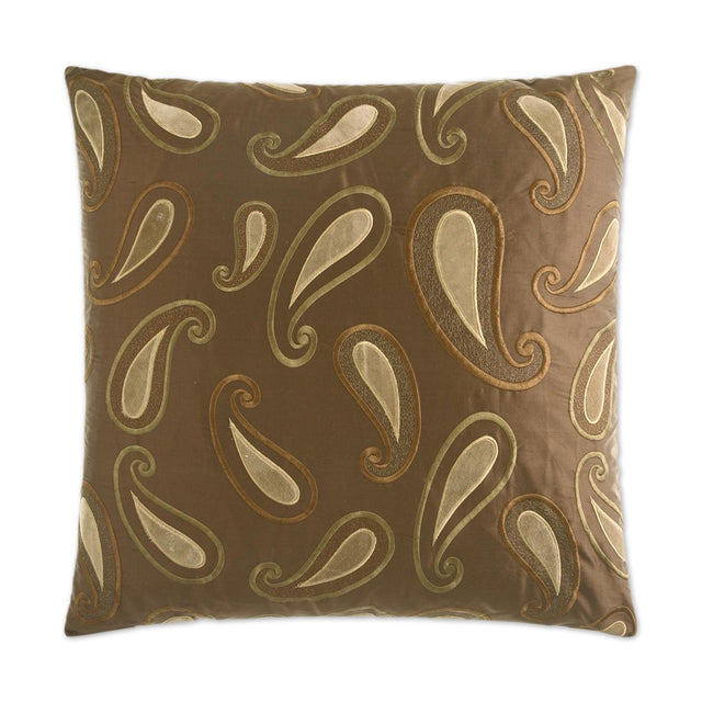 D.V. Kap Home Terme Brown 24" x 24" Pillow Cover