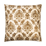 D.V. Kap Home Tavoos Cream 24" x 24" Pillow Cover