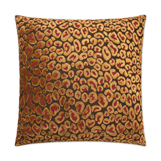D.V. Kap Home Cheetah Ruby 24" x 24" Pillow Cover