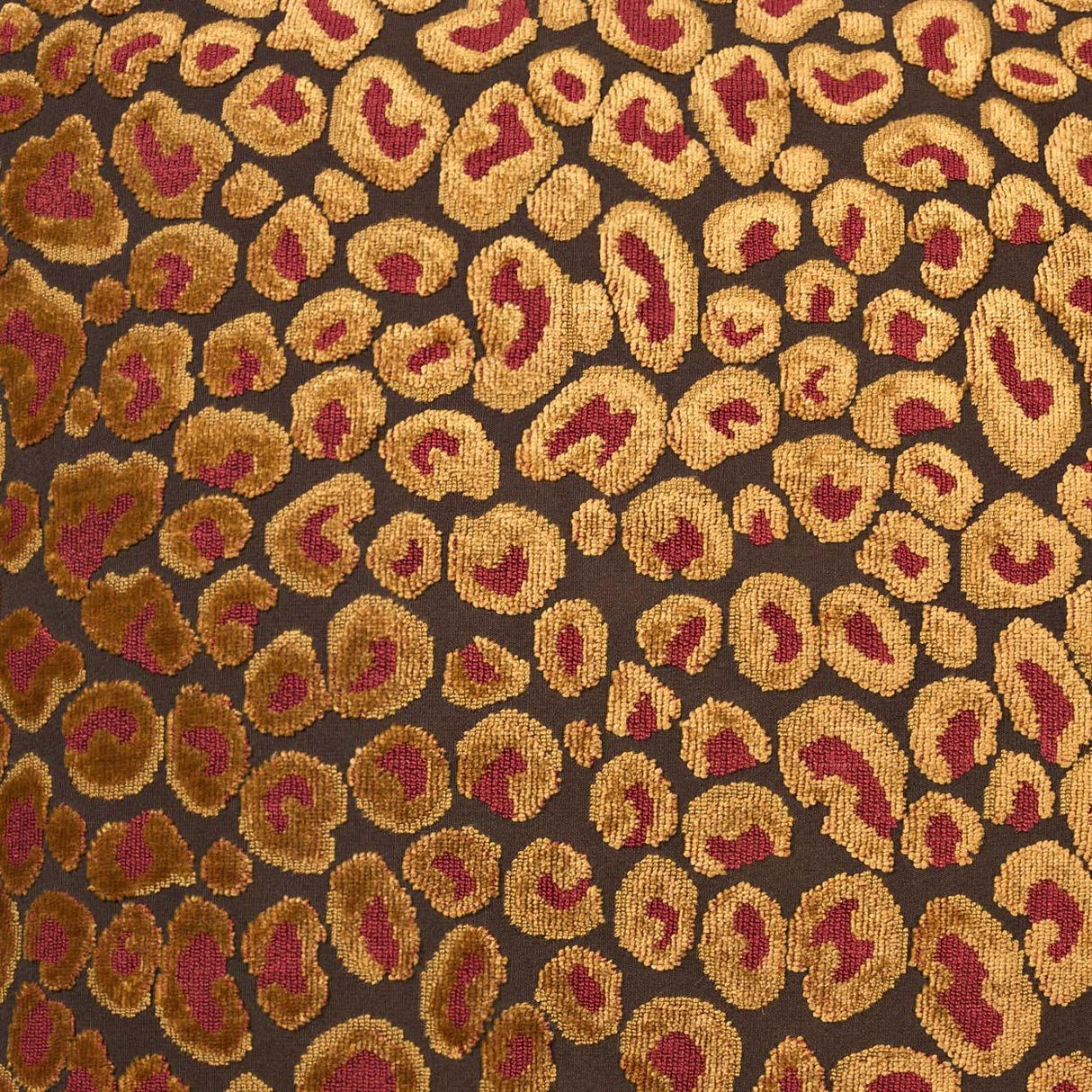 D.V. Kap Home Cheetah Ruby  Fabric