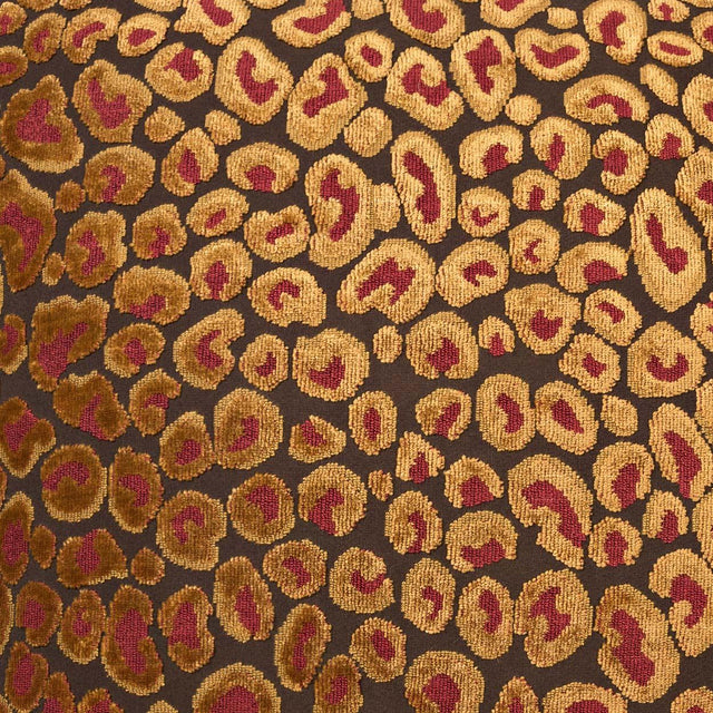 D.V. Kap Home Cheetah Ruby  Fabric