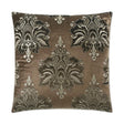 D.V. Kap Home Taj Mahal Brown 24" x 24" Pillow Cover