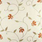 D.V. Kap Home Cedarberry Embroidery, Floral  Fabric
