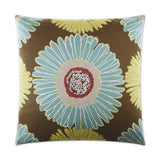D.V. Kap Home Sunshine Aqua 24" x 24" Pillow Cover