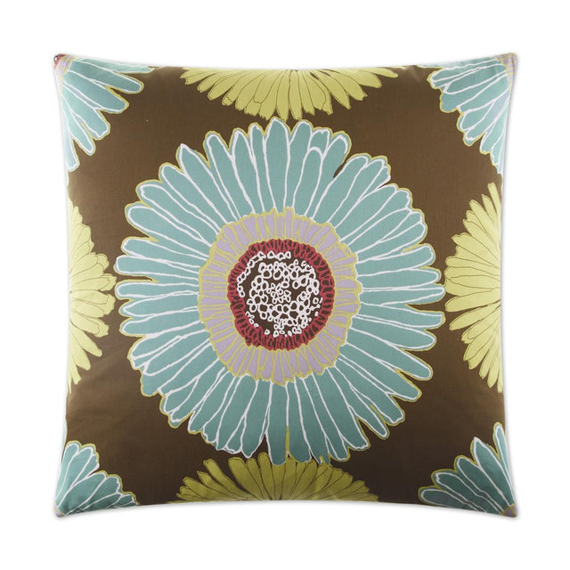 D.V. Kap Home Sunshine Aqua 24" x 24" Pillow Cover