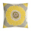 D.V. Kap Home Sunshine Grey 24" x 24" Pillow Cover