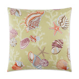 D.V. Kap Home Coral Beach Beach 24" x 24" Pillow Cover