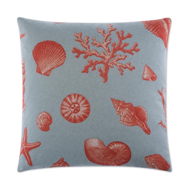 D.V. Kap Home Big Sur Aqua 24" x 24" Pillow Cover