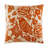 D.V. Kap Home Billybird Tangerine 24" x 24" Pillow Cover