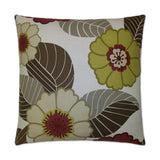 D.V. Kap Home Flower Power Chartreuse 24" x 24" Pillow Cover