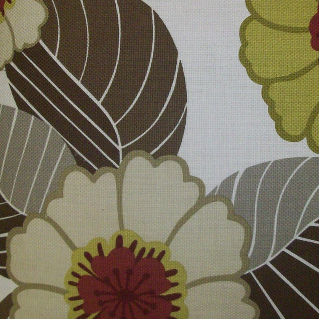 D.V. Kap Home Flower Power Chartreuse  Fabric