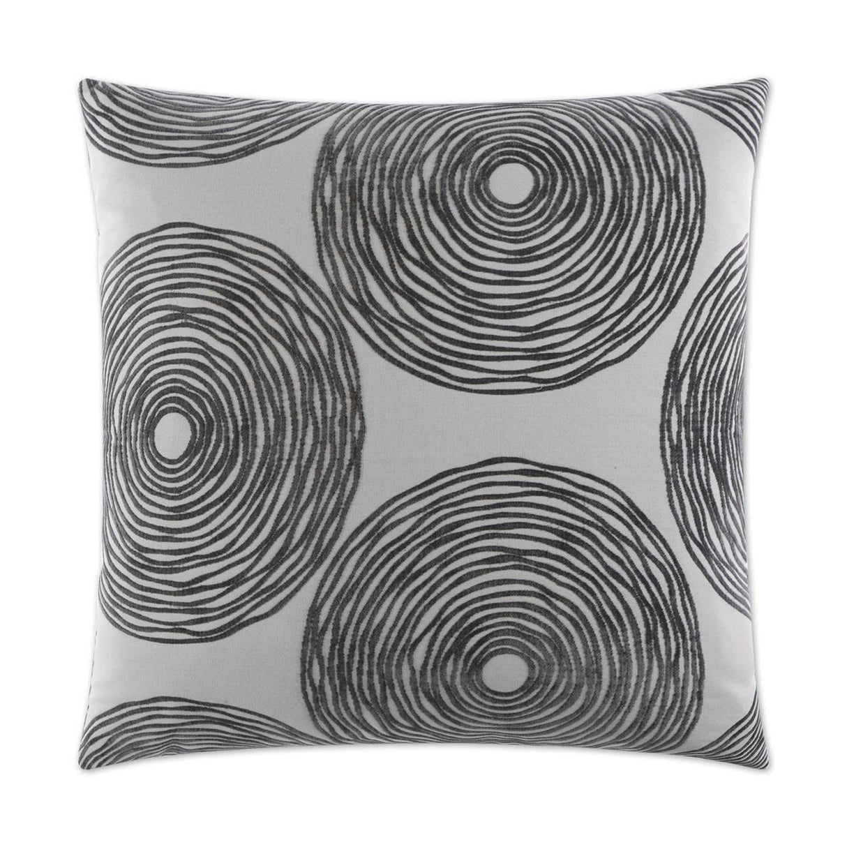 D.V. Kap Home Gaucho Charcoal 24" x 24" Pillow Cover
