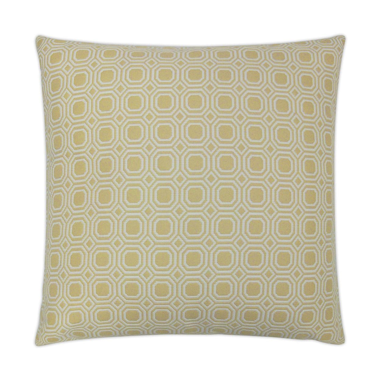 D.V. Kap Home Blair Yellow 24" x 24" Pillow Cover