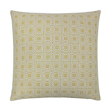 D.V. Kap Home Blair Yellow 24" x 24" Pillow Cover