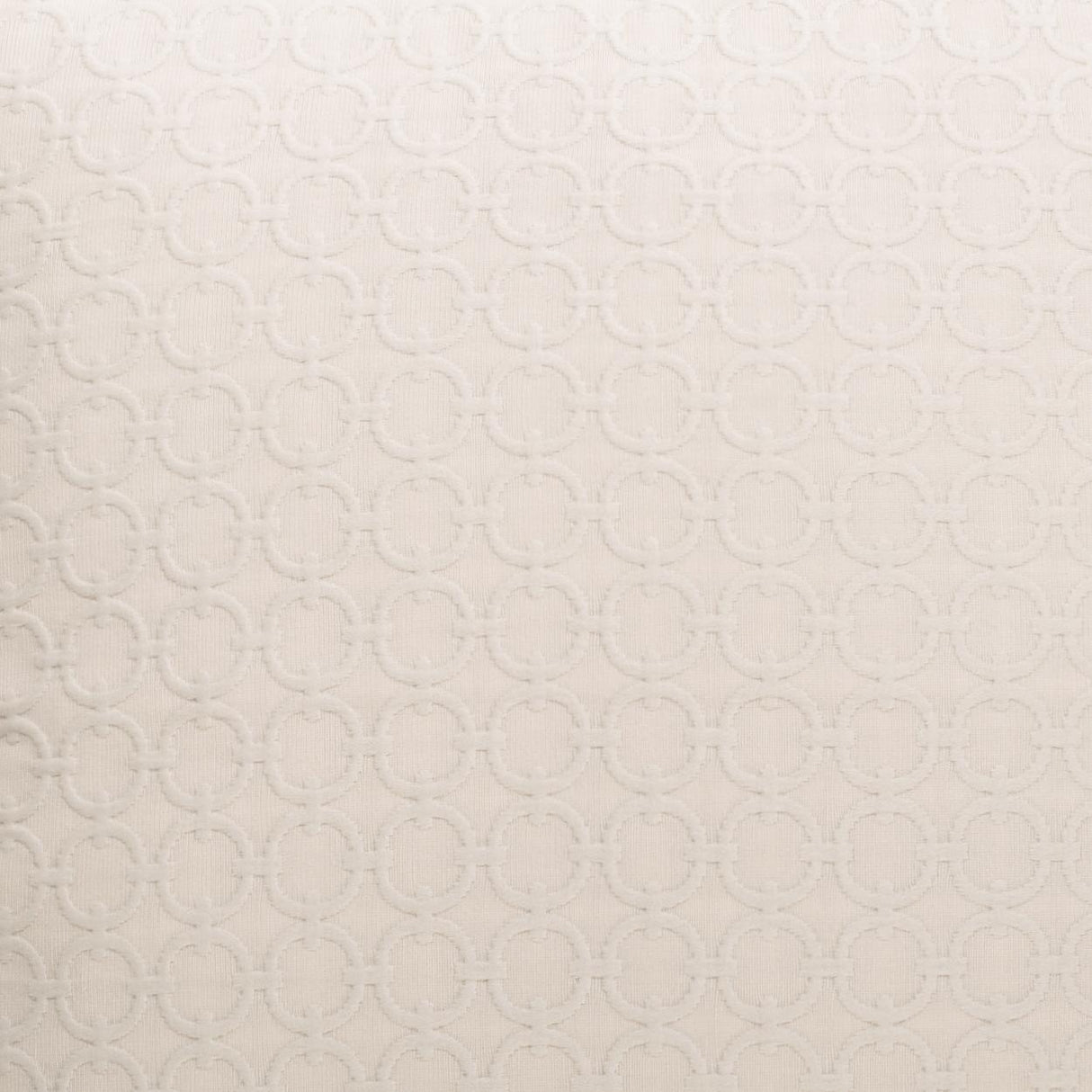D.V. Kap Home Full Circle Ivory 24" x 24" Pillow Cover