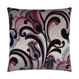 D.V. Kap Home Romanza Aubergine 24" x 24" Pillow Cover