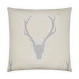 D.V. Kap Home Uncle Buck Ivory 24" x 24" Pillow Cover