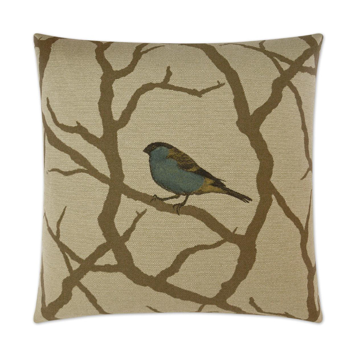 D.V. Kap Home Pyrhulla Bluebird 24" x 24" Pillow Cover