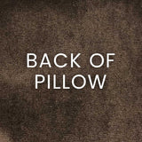 D.V. Kap Home Cabenet Chocolate 24" x 24" Pillow Cover