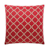 D.V. Kap Home Kinder Red 24" x 24" Pillow Cover