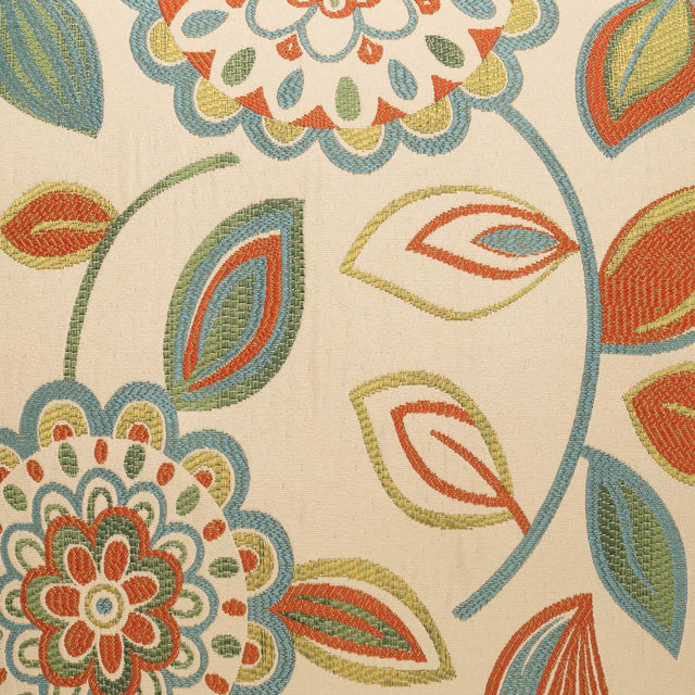 D.V. Kap Home Flander Embroidery, Floral  Fabric
