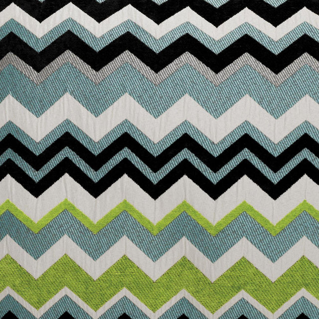 D.V. Kap Home Chevron Aqua  Fabric